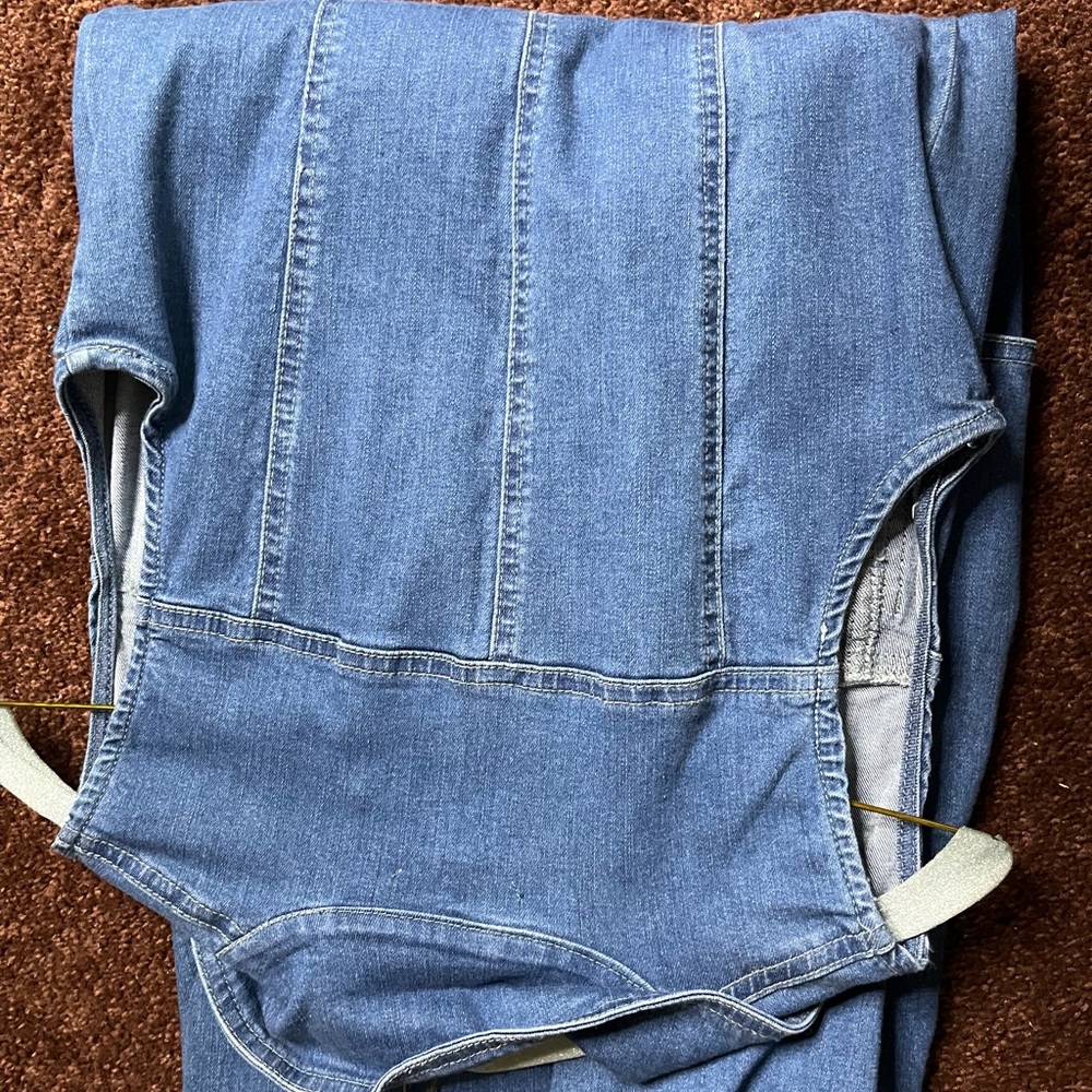 Full Jean suit jean bodysuit !